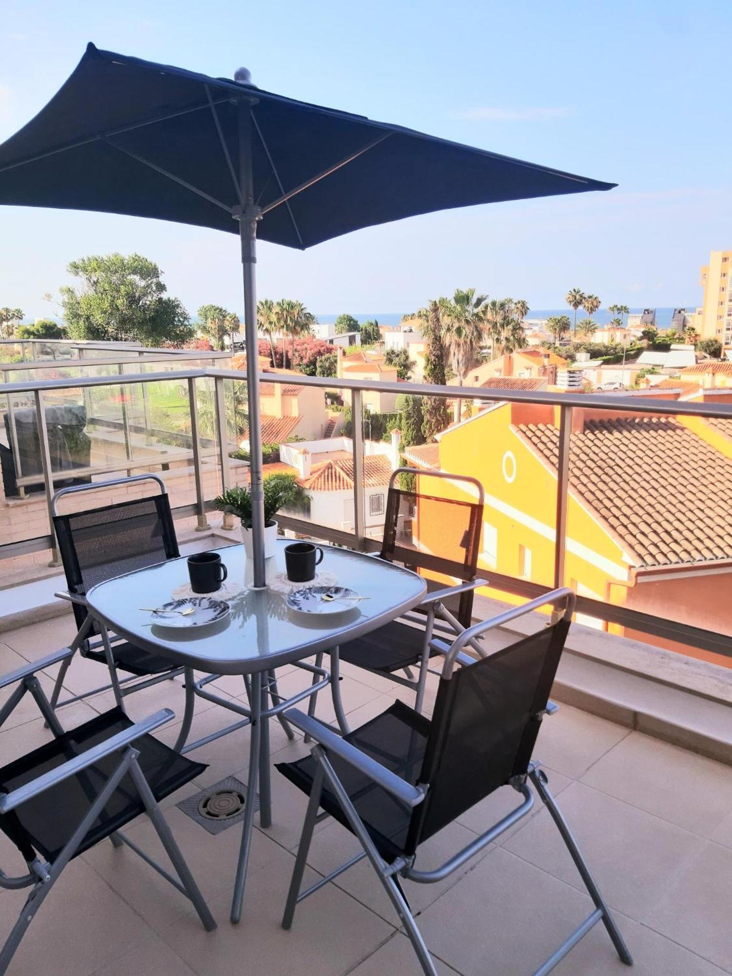 Apartamento Aurora Con Terraza Y Vistas Al Mar Playa Esterno foto